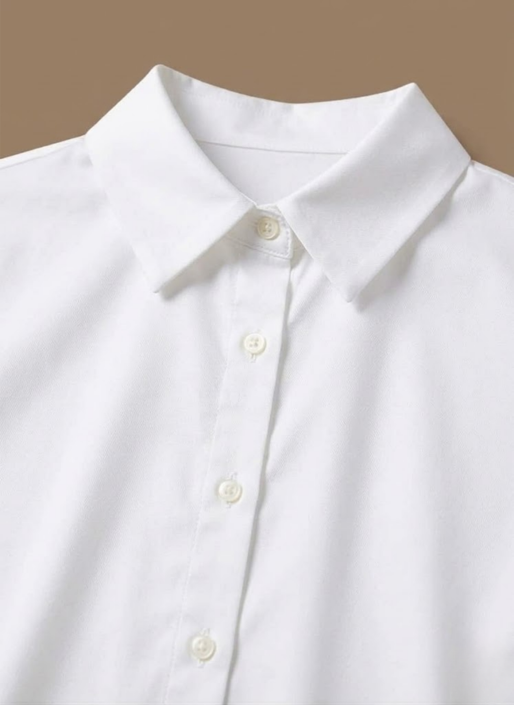Elegant Satin-Look Shirt With Collared Neckline