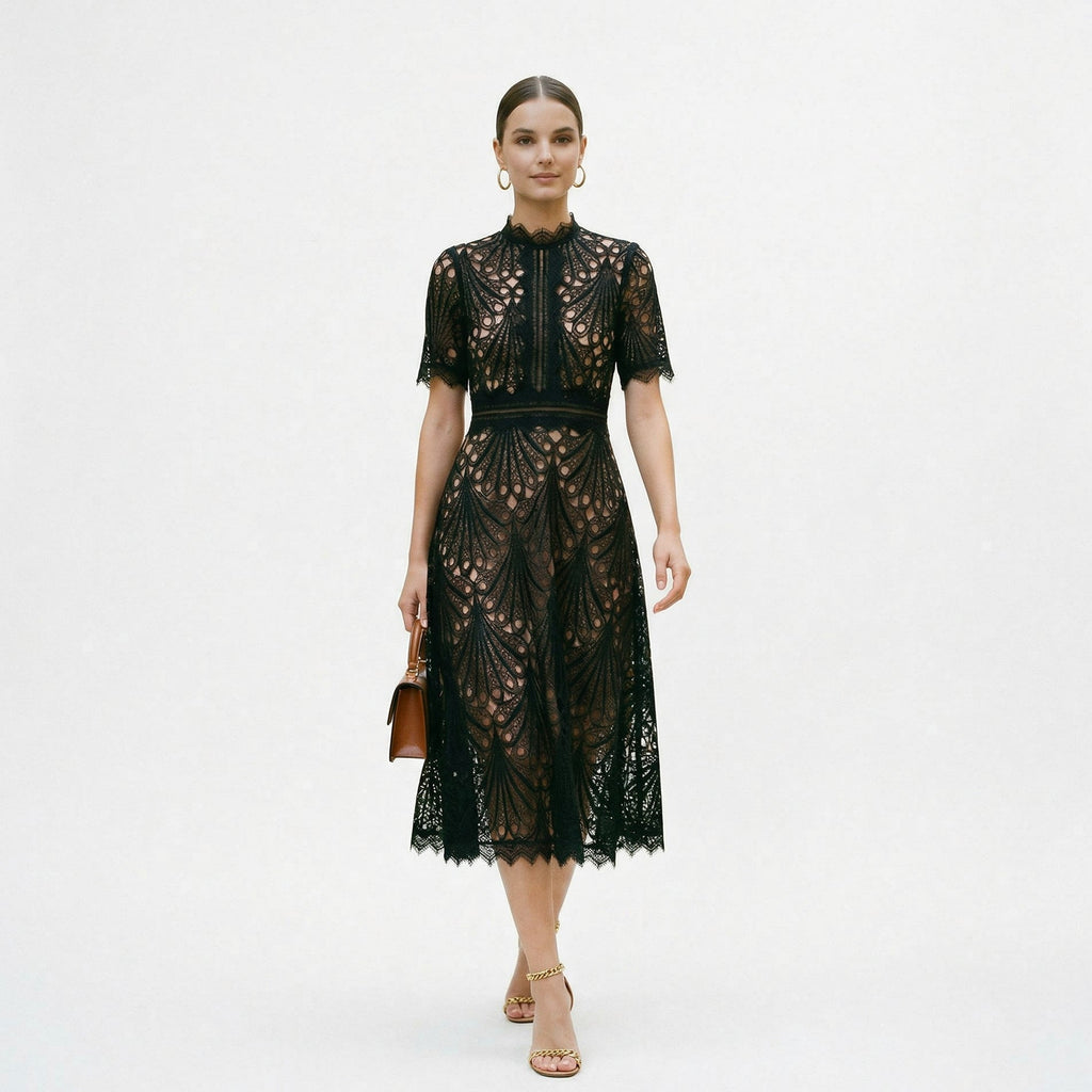 Lace Dress Formal Occasion Wear Special Occasion