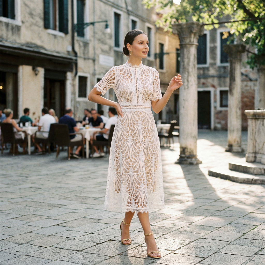 Lace Dress Formal Occasion Wear Special Occasion