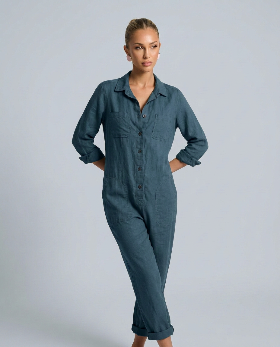 Shirt With Shirt Collar Neckline Pockets Occasion Wear