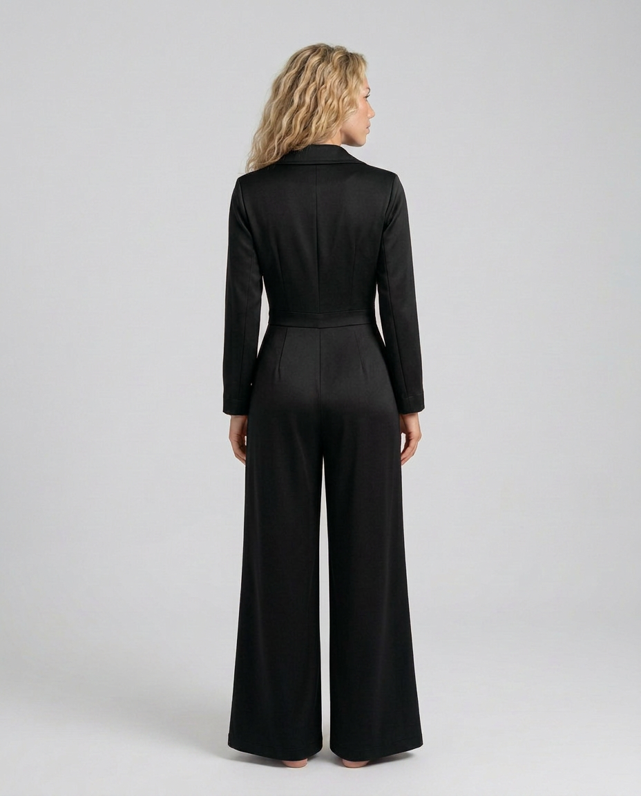 Wrap With V-Neck Pockets Evening Day-to-Night