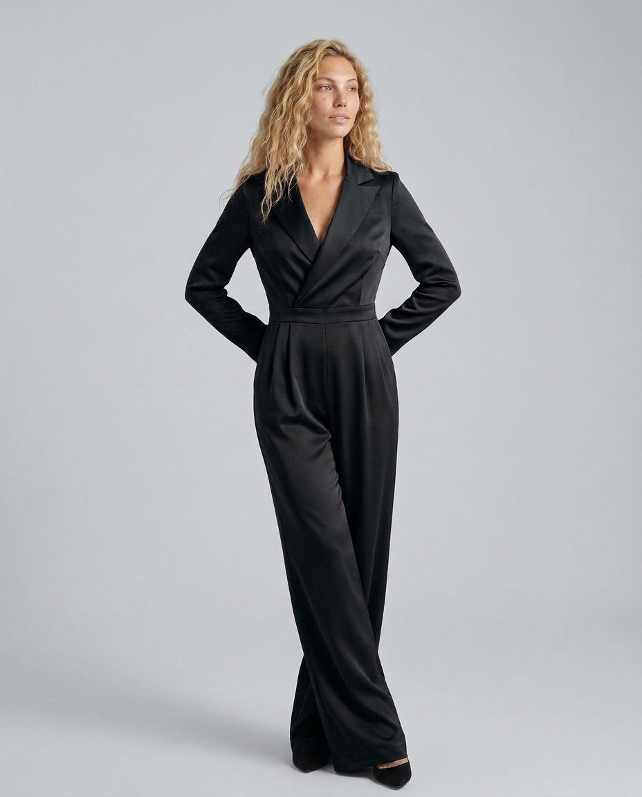 Wrap With V-Neck Pockets Evening Day-to-Night