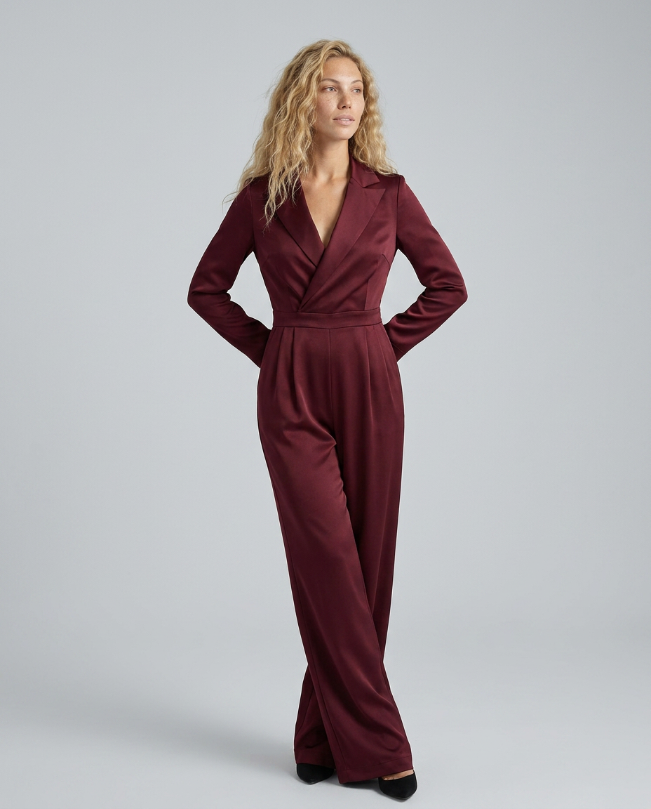 Wrap With V-Neck Pockets Evening Day-to-Night