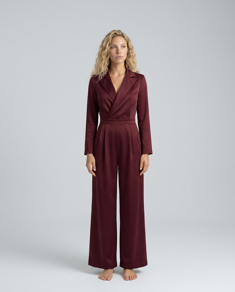Wrap With V-Neck Pockets Evening Day-to-Night