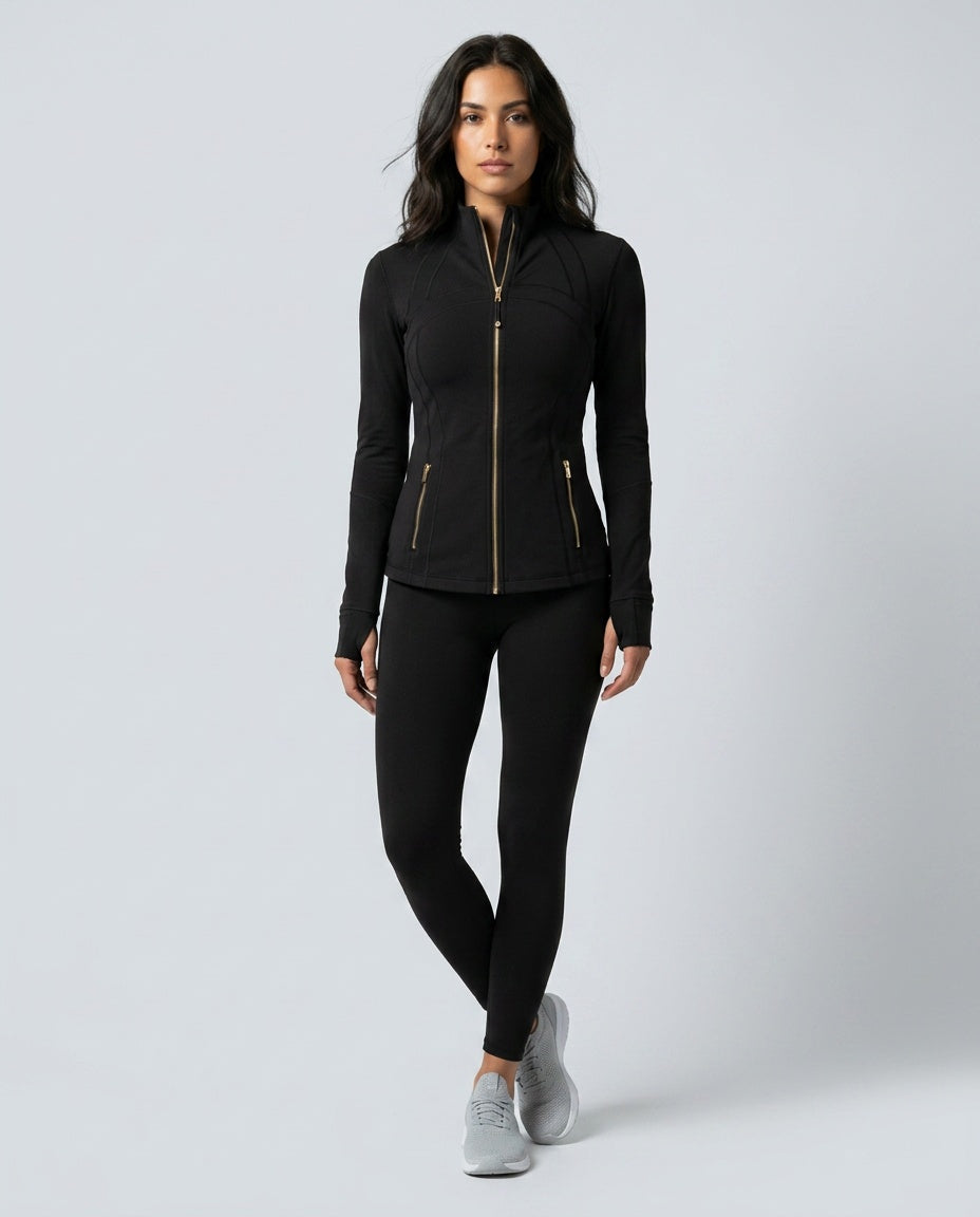 Check Finish Dress With Collared Neckline Occasion Wear