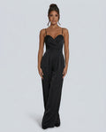 Silky Satin-Look Wrap With Sweetheart Neckline Evening