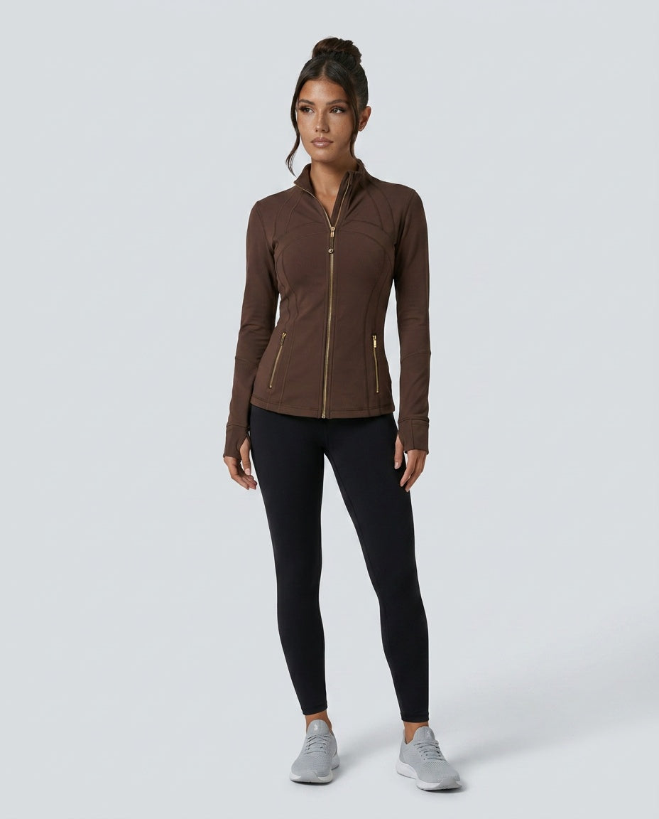 Check Finish Dress With Collared Neckline Occasion Wear