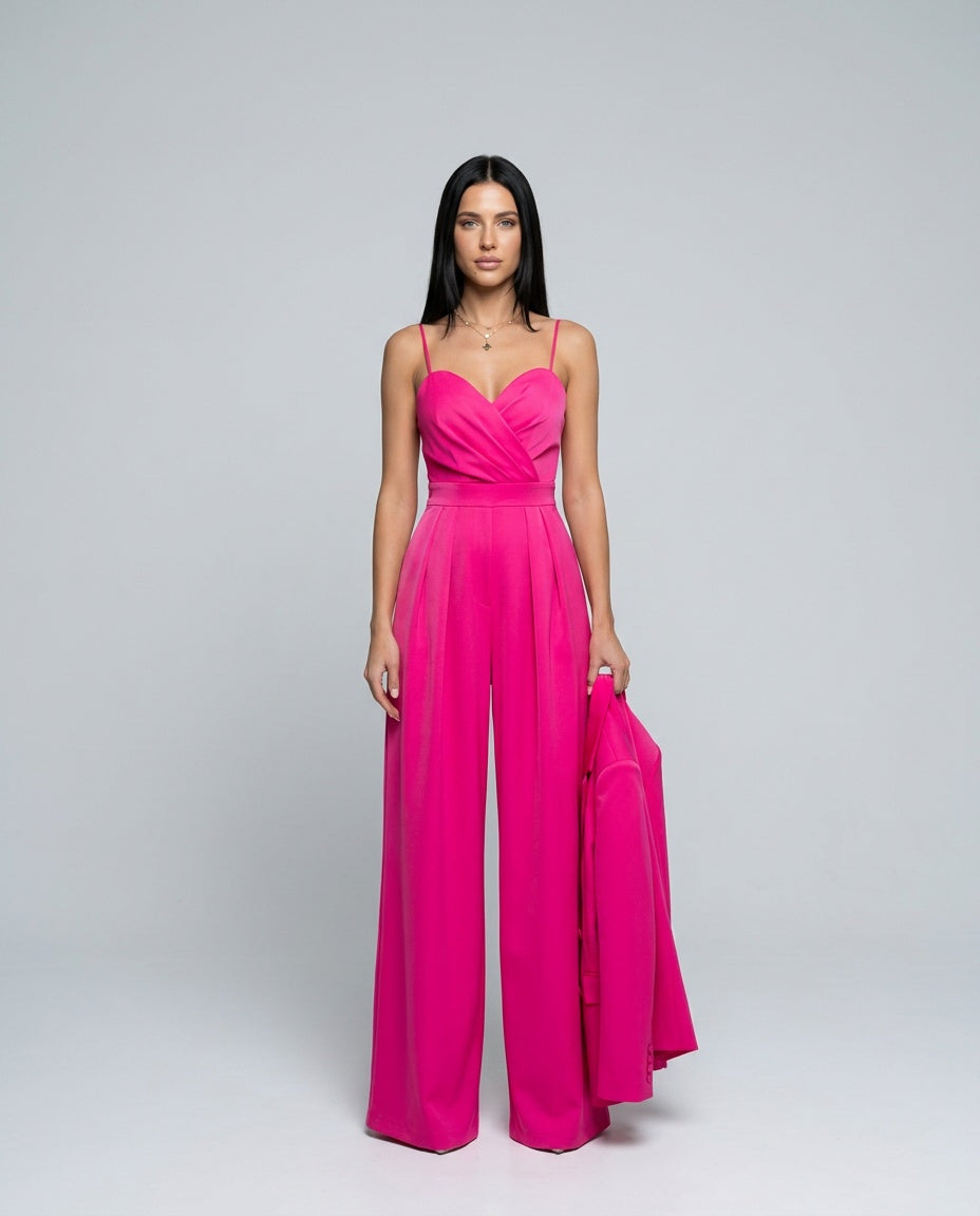 Silky Satin-Look Wrap With Sweetheart Neckline Evening