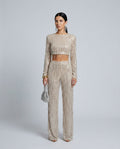 Sequin Long Sleeve Dress Evening Day-to-Night